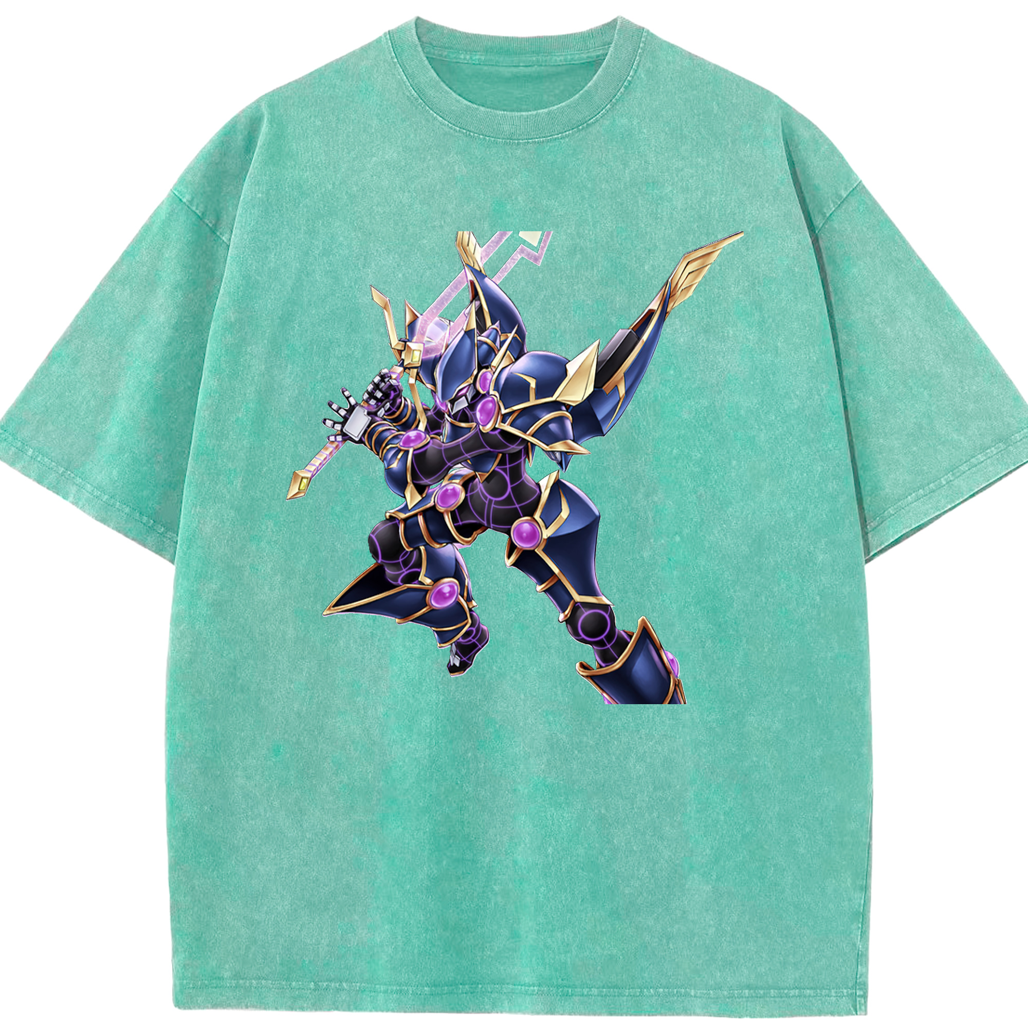（画像用） 遊☆戯☆王 Yu-Gi-Oh! 綿100% ヴィンテージ風 半袖Tシャツ（フロントプリント）